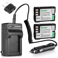 Kastar Battery (2-Pack) and Charger Kit for Olympus BLM-1, BLM-01, PS-BLM1 work for Olympus C-5060, 