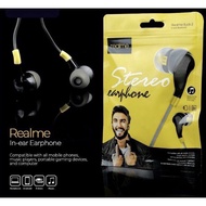 Realme Stereo Earphone Earphones Earbuds Headphones Handsfree RMA101 Realme Buds High Definition Sou