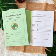 BUKU SIMPAN PINJAM KOPERASI CUSTOM