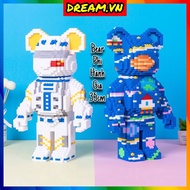 Lego Astronaut Bear Model, Bearbrick Astronaut Assembly Kit