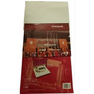3D pop-up greeting card featuring the Liverpool Anfield stadium