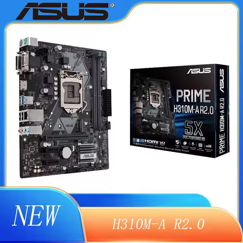 NEW ASUS PRIME H310M-A 8th LGA1151 MicroATX Motherboard (No Retail pack)
