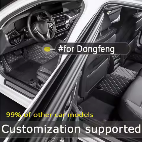 Custom Car Floor Mats For Dongfeng AX7 AX5 AX4 AX3 A30 A60 580 Auto Carpets Foot Coche Accessories