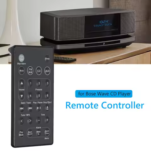 Replace Remote Control Player US Battery for Bose Wave System III Radio CD Music Audio Controller Re