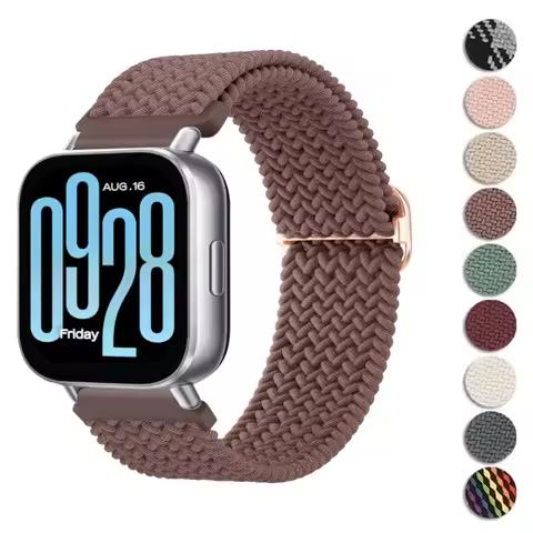 22mm Braided Strap For Redmi Watch 5 Active/5 Lite Band For Xiaomi Watch S4 S3 S2 S1 Active Pro/Colo
