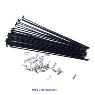 WELLNESSSPOT Bicycle Spokes Flexible Bike Accessories Mountain Bike Road Bike 27.5inch 26inch Spokes