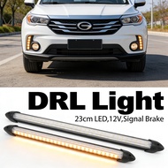 Kereta Signal DRL Light Aksesori Brake Light 23cm Running Daytime LED 12V