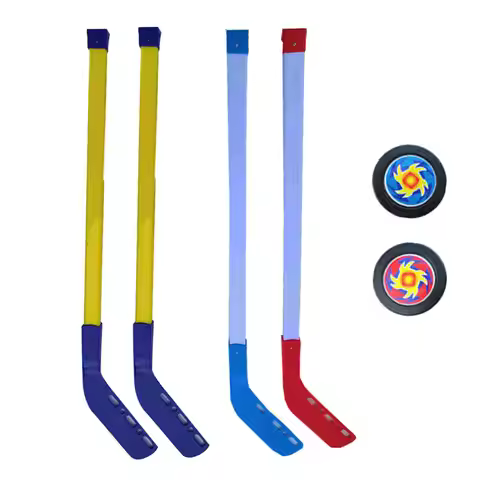Ice Hockey StickKids Street Hockey Stick and Ball Set Professional Ice Hockey Sticks Physical Educat