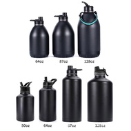 New Large Capacity Stainless Steel Thermos Cup 64oz 87oz One Gallon Outdoor Sports Mountaineering Wa