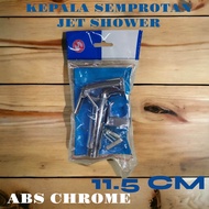 KEPALA SEMPROTAN CEBOK JET SHOWER TOILET ABS CHROME MURAH K6300