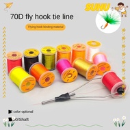 SUHU Fly Tying Thread line, Salmon Premium Fly Fishing Line,  Flies Super Strong Thread Spool Fishin