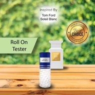 Perfume Roll on Inspired by Tom F. Soleil Blanc