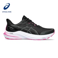 ASICS Men GT-2000 12 LITE-SHOW Running Shoes in Black/Pure Silver