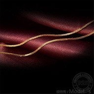 HILARY JEWELRY Accessories Silver Perak Chopin Chain Women For Pendant Gold Korean Original Leher Perempuan Necklace 純銀項鏈 925 Fashion Rantai Sterling N991