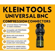 Klein Tools Universal BNC Compression Connectors
