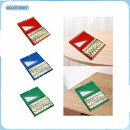 [mojotorw7] Dominos Set Table Game Family Game Fun Game Night Educational Toy 28 Pieces Double Six D