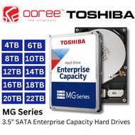 TOSHIBA INT HDD 3.5" MG SERIES ENTERPRISE HARD DRIVE HARD DISK HARDDISK- 4TB 8TB 10TB 12TB 14TB 16TB