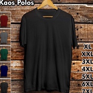 CODE E45G MEN'S PLAIN T-SHIRTS JUMBO BIGSIZE OVER SIZE XL 2XL 3XL 4XL 5XL 6XL 7XL