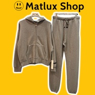 [BEST QUALITY] High QUALITY FEAR OF GOD ESSENTIALS SP25 Home Stead zip hoodie sweatshirt Set, FOG fl