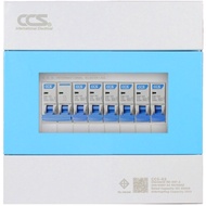 ตู้คอนซูเมอร์ Consumer Unit ตู้ครบชุด+กันดูด  รุ่น CCU6L ยี่ห้อCCS