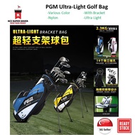 PGM Ultra Light Bracket Nylon Golf Bag Yellow Blue Green Unisex Golf Bag Golf Stand Bag