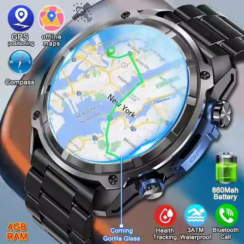 GPS Positioning Smart Watch Swim six axis sensor Corning Gorilla Glass Swim Waterproof Sports Smartw