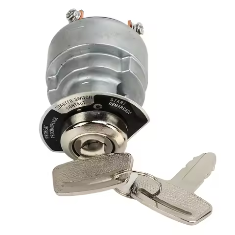 1E013-63590 Ignition Switch 183827 Ignition Starter Key Switch for Kubota Engine D722 D902 D1005 D11
