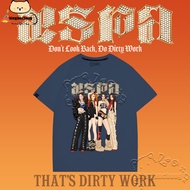 T-ShirtReady stock Kpop Aespa Dirty Work Tshirt KARINA & GISELLE & WINTER & NINGNING Print Tshirt fo