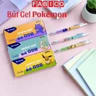 Combo of 5 Pokemon Gel Pens 0.5 mm Blue Ink - Thien Long GEL-045/PKM
