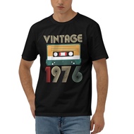 Vintage 1976 Newest Mens 100% Cotton T Shirt
