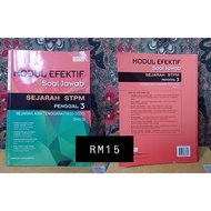 (PRELOVED STPM) MODUL EFEKTIF SEJARAH  PENGGAL 3