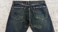 西方不敗全新絕版555廠美國製Levi's LVC 505 1967年特製版深藏青色染透67505Levis大E W30