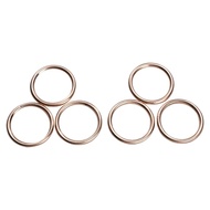 6 pcs Exhaust Pipe Interface Gasket For Honda GL1800 01-17 OEM:18291-MN5-650