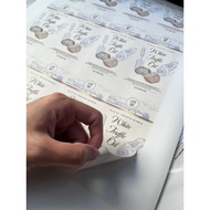 Label Sticker &amp; Label Printing Product (Customized)