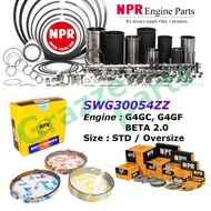 NPR Piston Ring Set SWG30054ZZ for Kia Naza Citra 2.0 G4GC G4GF BETA 2.0 (82.0mm)