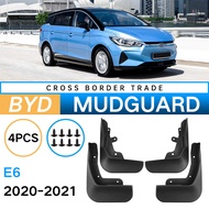 Suitable for Byd Byd E6 2020-2021 Soft Rubber Mudguard Car Tire Mudguard