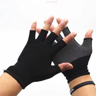 Combo of 2 pairs of five-open anti-slip gloves (5) fingers/open two (2) fingers