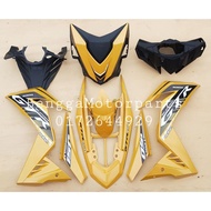 Rs150 V1&amp;V2 Cover Set Custom Kuning