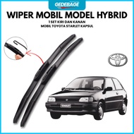 Hybrid Wiper for Toyota Starlet Capsule Cars, One Pair RightKiri