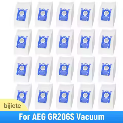 Replacement S Bag Compatible for AEG GR206S for Philips for Volta for Tornado for Electrolux S-Bag C