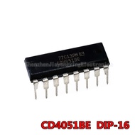 10PCS CD4051BE DIP16 CD4051 DIP 4051BE DIP 16 new and  original IC