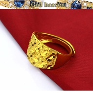 Pure 916gold pierced starry couple ring 916 916gold ring salehot