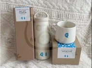 Marimekko blue bottle限量set limited edition 日本製清澄白河馬克杯 陶瓷杯 咖啡杯 Day off tumbler  kinto保溫杯