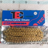 TEC 415H -122L motorcycle GOLD chain