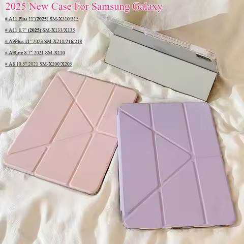 Y Folding Tablets Case for Samsung Galaxy Tab A11 Plus/ A9 Plus 11inch 2025 SM-X230 X236 Funda Case 