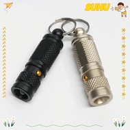 SUHU Emergency Keychain Light, LED Light Aluminum Alloy EDC Tool, Portable Mini Flashlight Outdoor