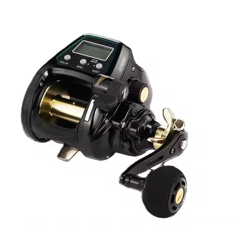 TAKEDO ECOODA Saltwater Fishing Reel EZH 5000 Big Drag Beach Boat Trolling 12V DC Electric Jigging R