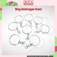 GANTUNGAN [10 Pcs] KEYCHAIN RINGS / KEYCHAIN CHAINS / KEYCHAIN HOOKS