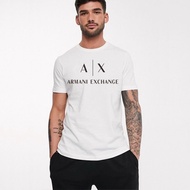 Armani Exchange T shirt Original Men AX T shirt Classic letter logo graphic Casual regular fit cotto