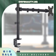 [orfbeauty.sg] Single/Dual Monitor Desk Mount Holds Up To 19.84 Lbs for 17 To 32 Inch Screens